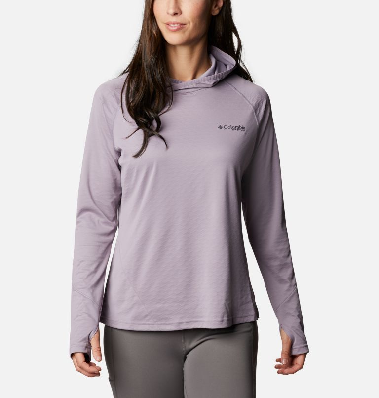 Blue Women's Columbia PFG Zero Rules Hoodies | ZOWBYS-460 - Columbia Outlet Online