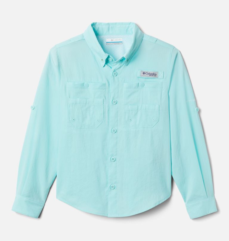 Yellow Kids' Columbia PFG Tamiami Shirts | QHWIYB-536 - Columbia Outlet Online