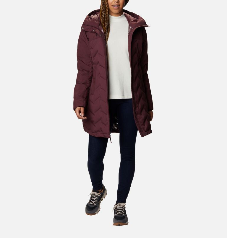 Black Women's Columbia Mountain Croo Down Jacket | GDFWKL-630 - Columbia Outlet Online