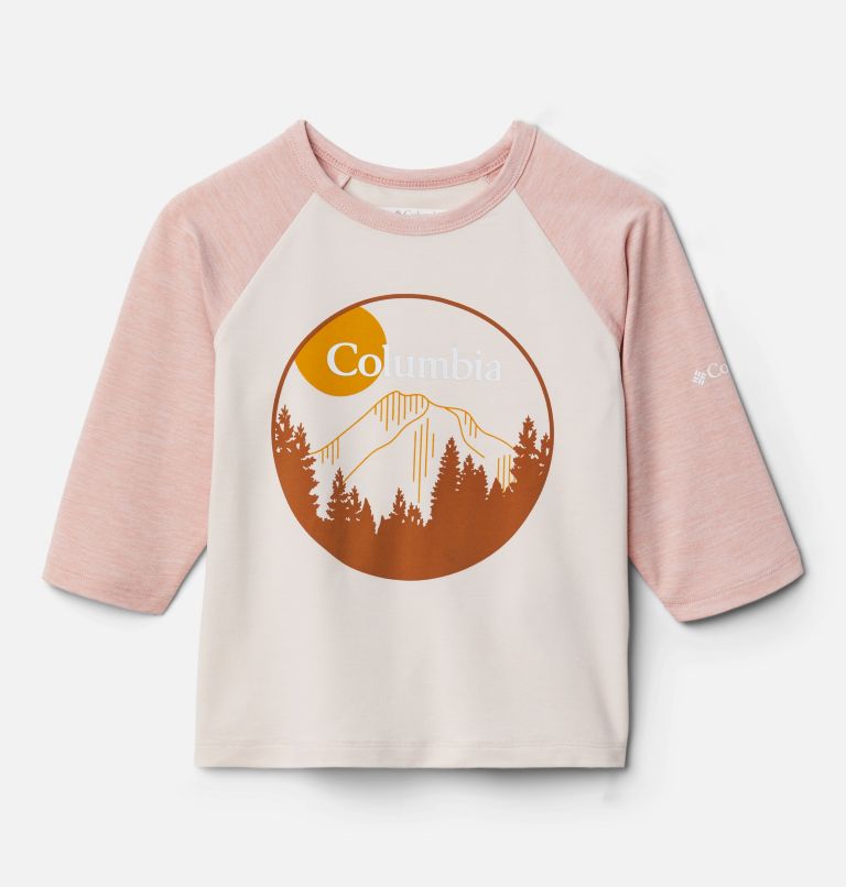 White Pink Kids' Columbia Outdoor Elements Shirts | ENABKI-984 - Columbia Outlet Online