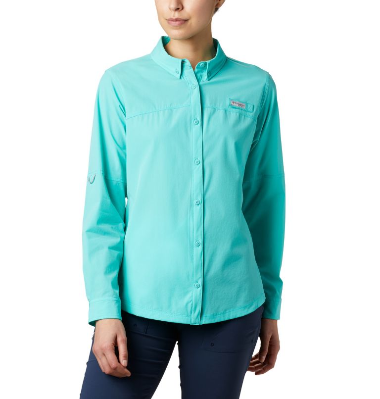 Grey Women's Columbia Coral Point Shirts | JKSVGF-876 - Columbia Outlet Online