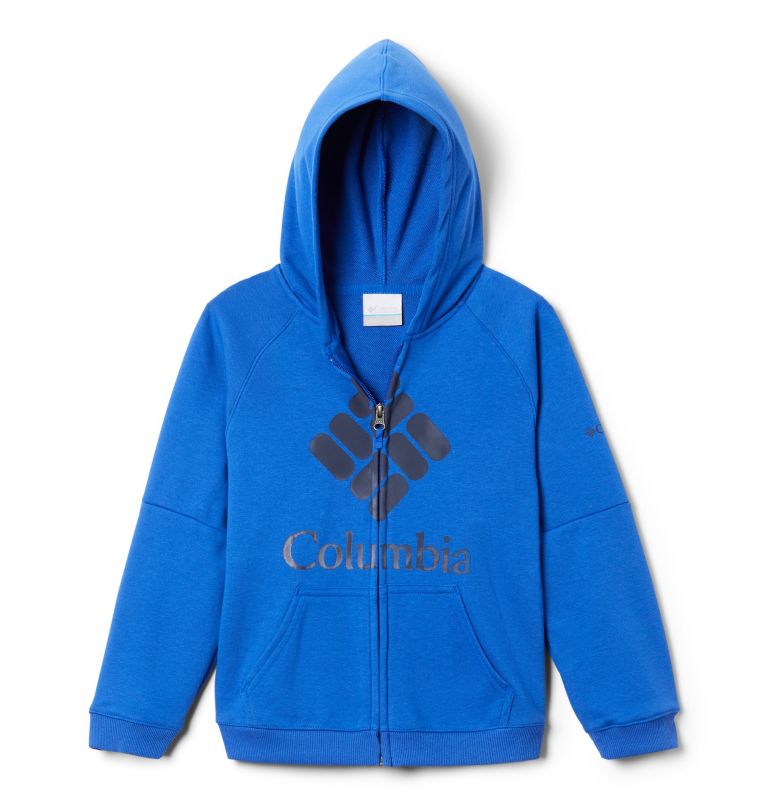 Green Kids' Columbia Logo Hoodies | ODPCBA-590 - Columbia Outlet Online