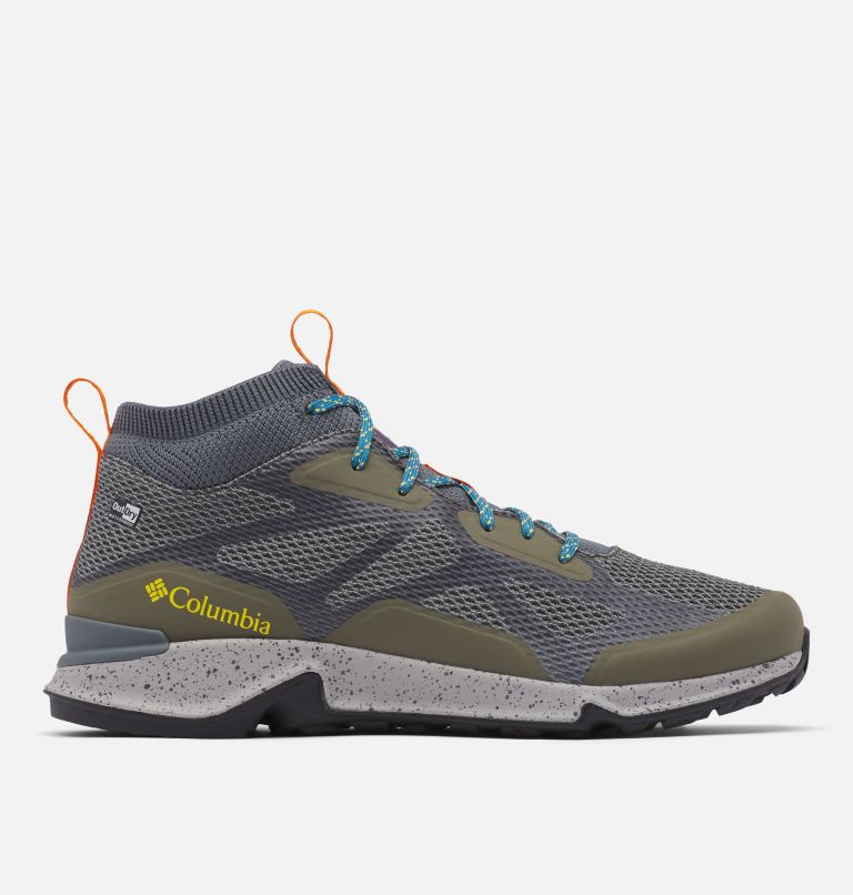 Navy Orange Men's Columbia Vitesse Mid OutDry Hiking Shoes | PQXCBT-712 - Columbia Outlet Online