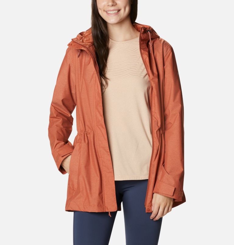 Black Women's Columbia Norwalk Mountain Rain Jacket | MAEKHY-987 - Columbia Outlet Online