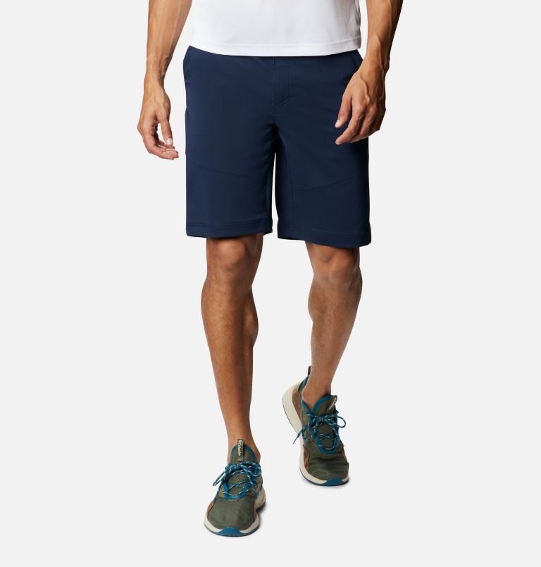Green Men's Columbia Tech Trail Shorts | HDZFYU-526 - Columbia Outlet Online