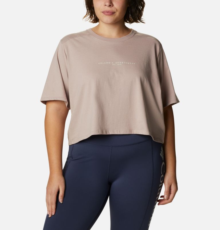 Orange Women's Columbia Sun Trek T-Shirt | EFBSNX-476 - Columbia Outlet Online