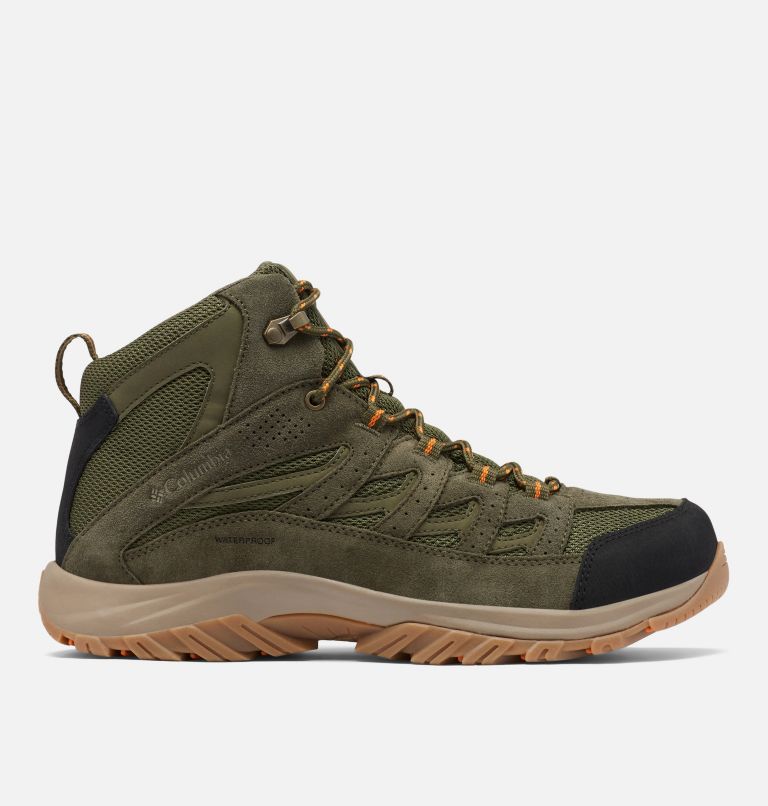 Brown Men's Columbia Crestwood Mid Waterproof Boots | BQESWN-316 - Columbia Outlet Online