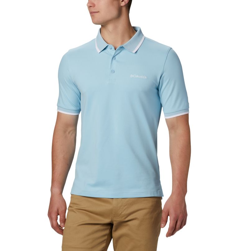 Navy Men's Columbia Collegiate Polo | LHSCFB-026 - Columbia Outlet Online