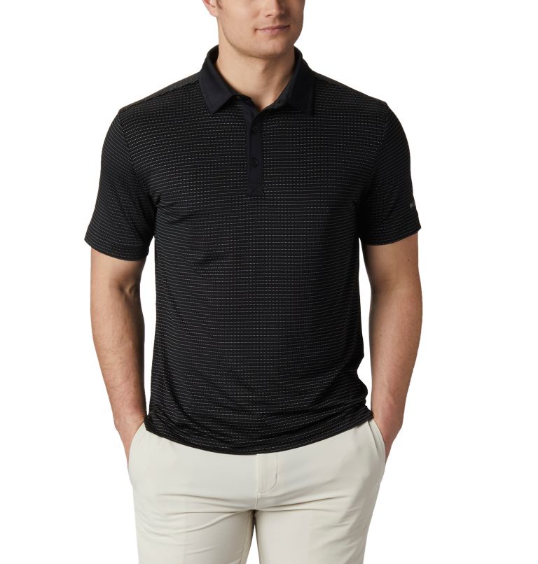 Azul Men's Columbia Omni-Wick Polo | UYHJCX-280 - Columbia Outlet Online