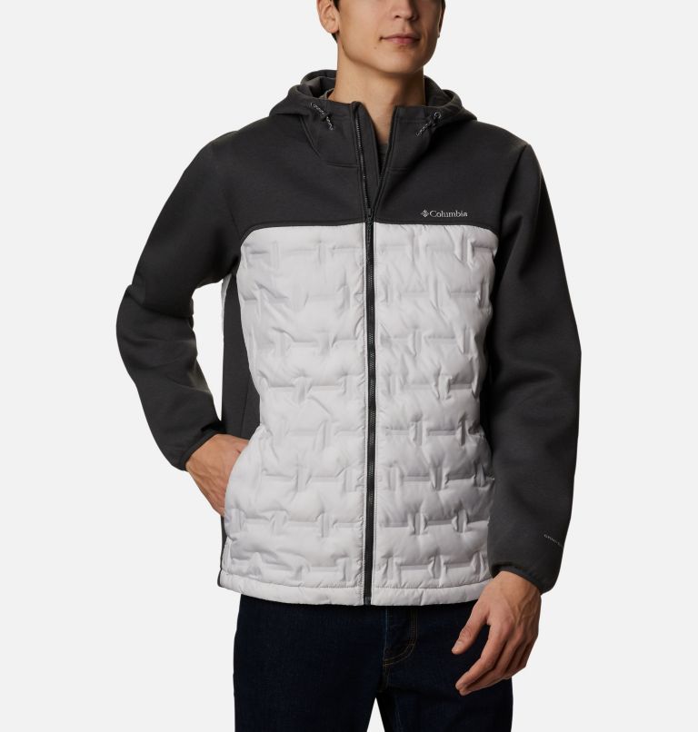 Black Grey Men's Columbia Tech Trail Insulated Jacket | DHQUYL-547 - Columbia Outlet Online