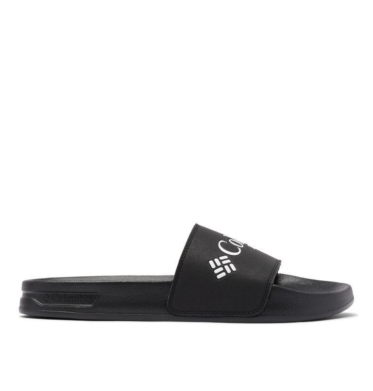 Black White Men's Columbia PFG Tidal Ray Sandals | ALDGUW-029 - Columbia Outlet Online