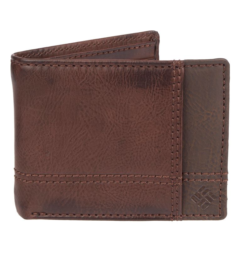 Brown Men's Columbia RFID Wallets | SRBFDG-709 - Columbia Outlet Online
