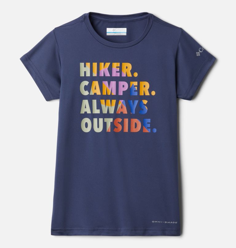 White Kids' Columbia Sasse Ridge T-Shirt | NRELKY-250 - Columbia Outlet Online