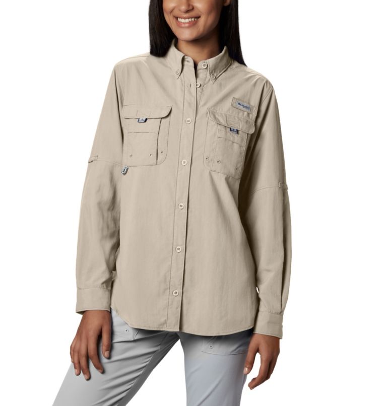 Black Women's Columbia PFG Bahama Shirts | WTCNMB-124 - Columbia Outlet Online