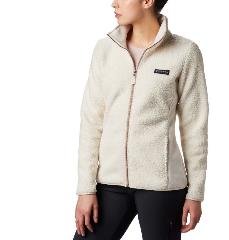 White Women's Columbia Panorama Fleece Jacket | IUYPVN-508 - Columbia Outlet Online