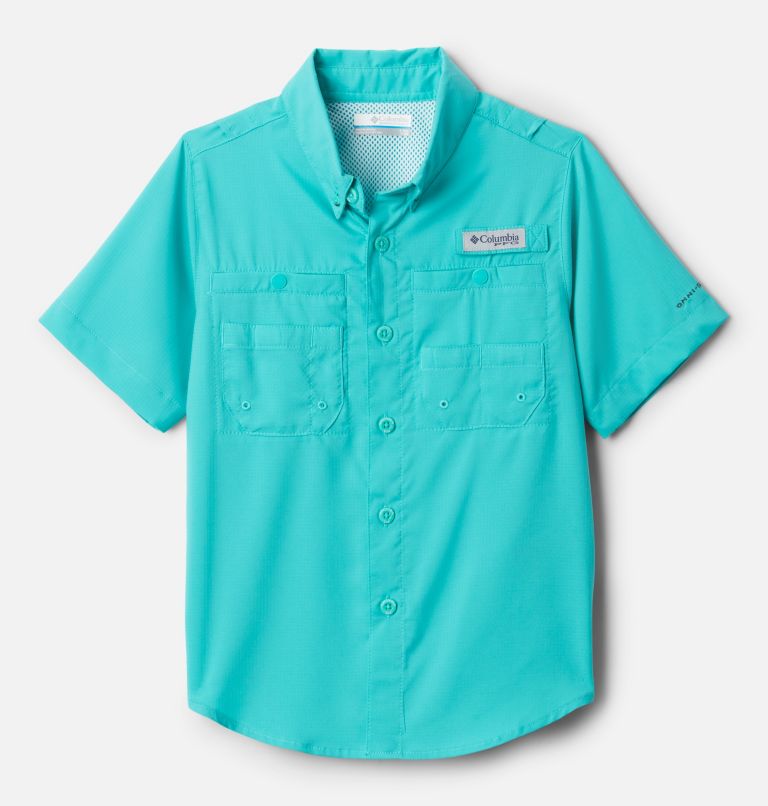 Yellow Kids' Columbia PFG Tamiami Shirts | QHWIYB-536 - Columbia Outlet Online