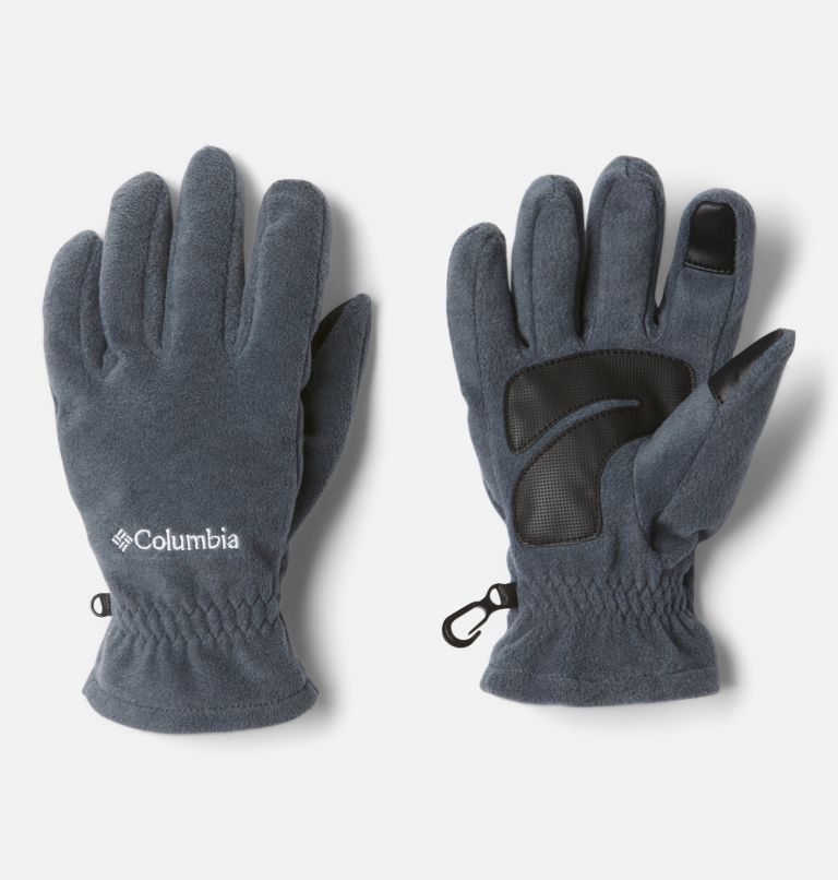 Navy Men's Columbia Thermarator Omni-Heat Gloves | KJWAPN-376 - Columbia Outlet Online