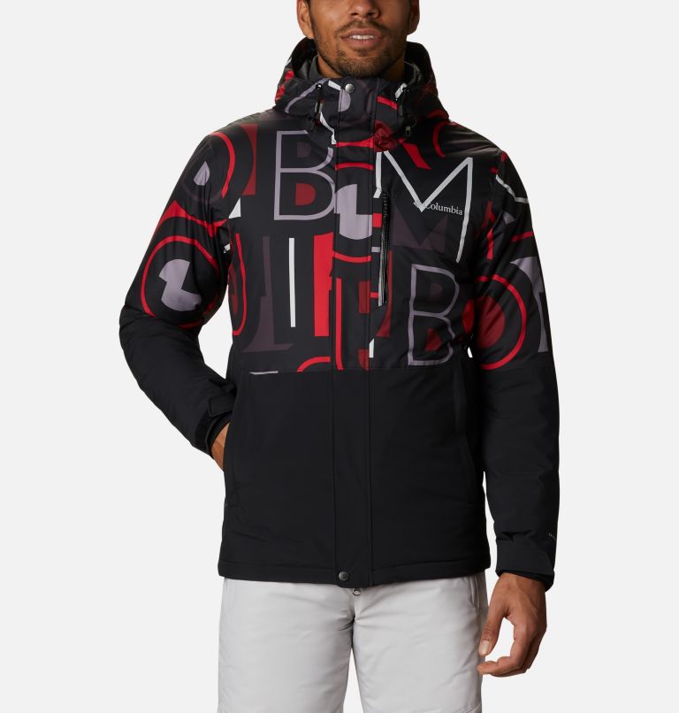 Navy Khaki Men's Columbia Winter District Ski Jacket | AILNKD-924 - Columbia Outlet Online