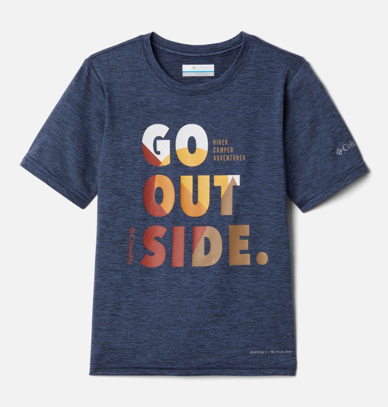 Navy Kids' Columbia Ranger Lake T-Shirt | MSJVEY-743 - Columbia Outlet Online