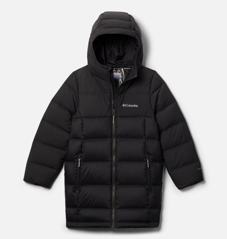 Black Kids' Columbia Bear Hunt Ridge Down Jacket | DIECQL-405 - Columbia Outlet Online
