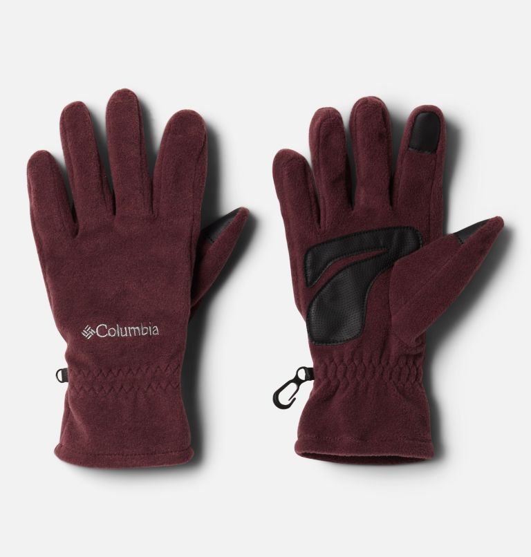 Red Women's Columbia Omni-Heat Gloves | GFHTDZ-279 - Columbia Outlet Online