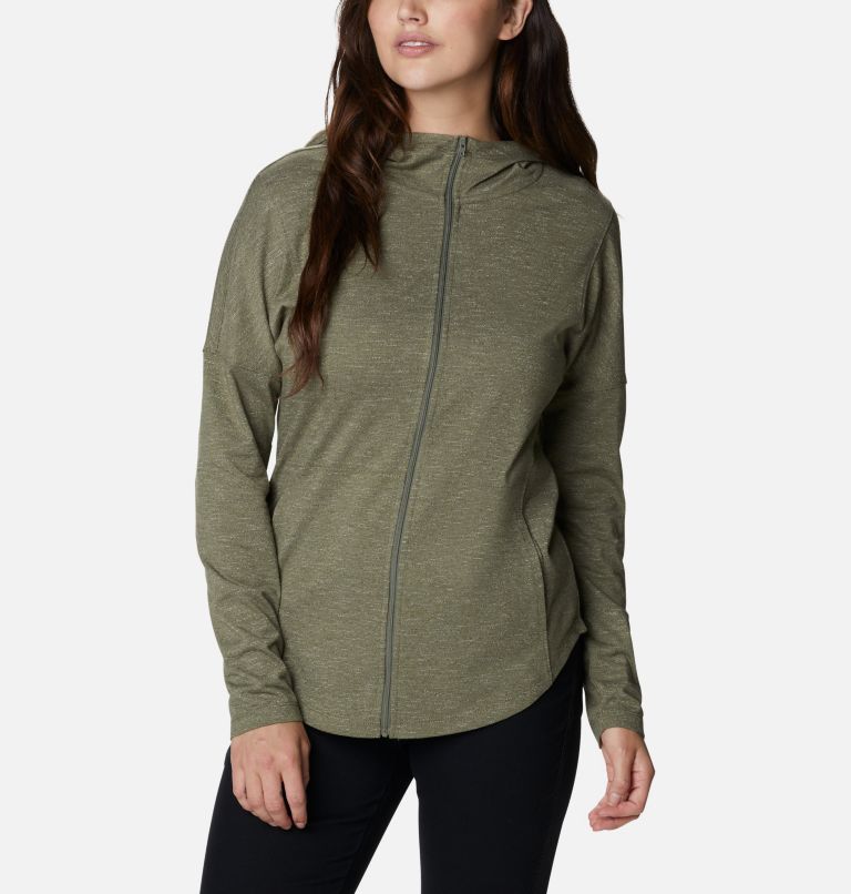 Pink Women's Columbia Cades Cove Hoodies | XLBWAS-123 - Columbia Outlet Online