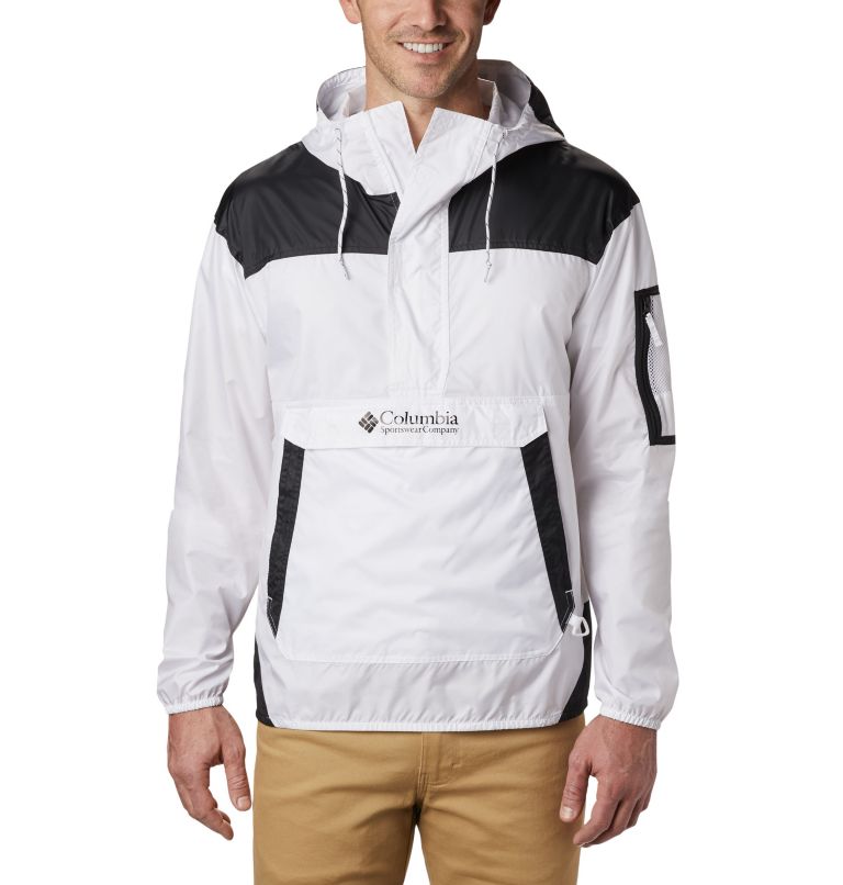 Black Men's Columbia Challenger Windbreaker | ALNUXK-374 - Columbia Outlet Online
