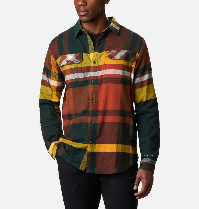 Blue Men's Columbia Flare Gun Shirts | OMAJYV-052 - Columbia Outlet Online