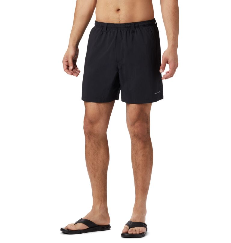 Black Men's Columbia PFG Backcast III Shorts | TAXRZK-123 - Columbia Outlet Online