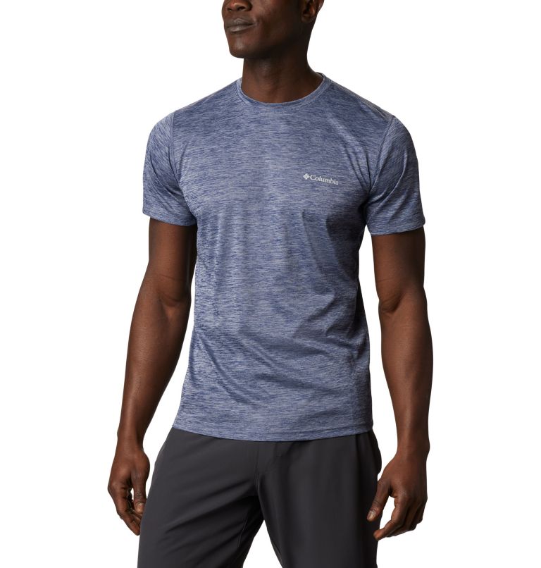 Blue Men's Columbia Zero Rules T-Shirt | VTFNXW-174 - Columbia Outlet Online