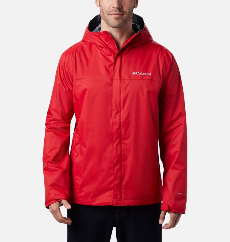 Green Men's Columbia Watertigh Rain Jacket | KLXGFM-815 - Columbia Outlet Online