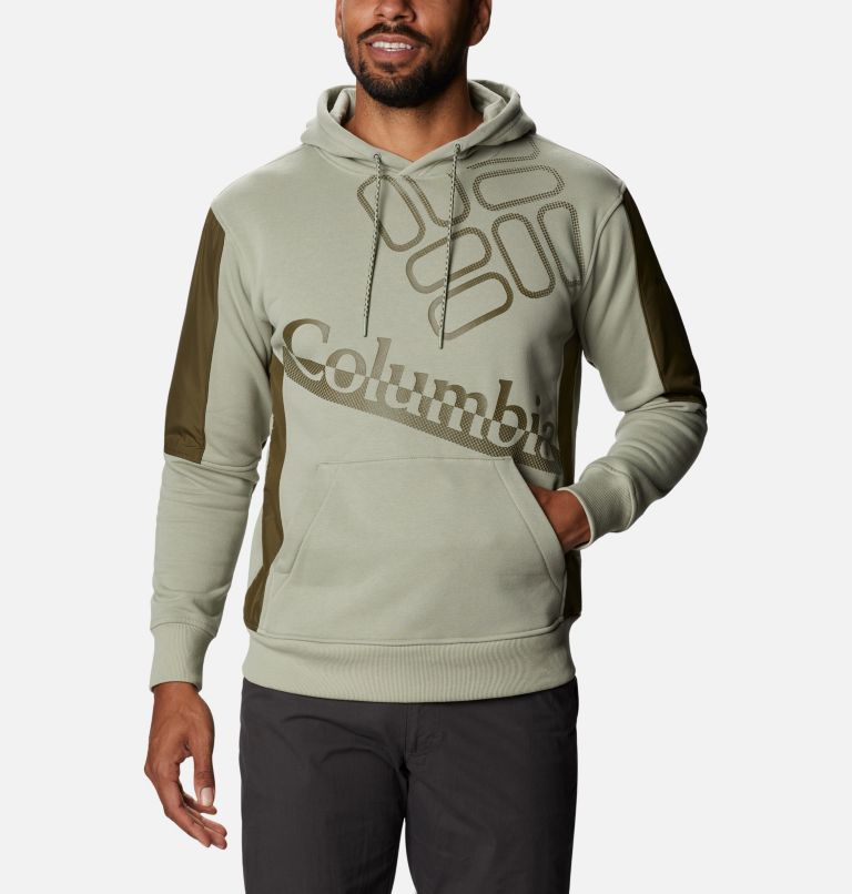Purple Black White Men's Columbia Minam River Hoodies | EWLSFU-713 - Columbia Outlet Online