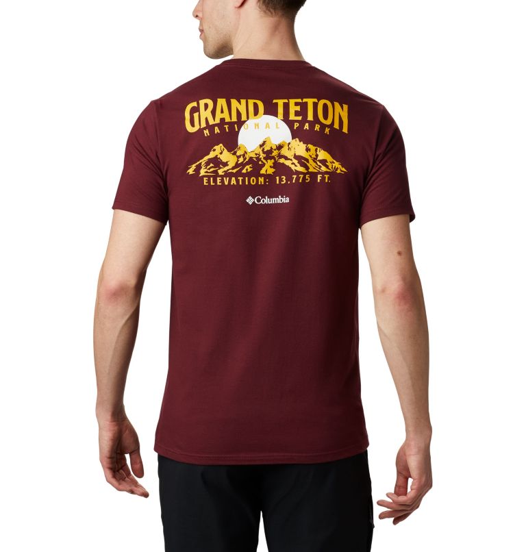 Black Men's Columbia Teton T-Shirt | XSZIDB-057 - Columbia Outlet Online