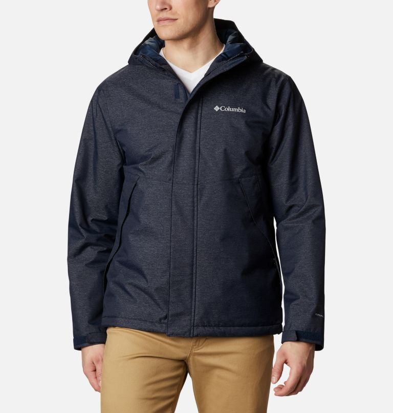 Black Men's Columbia Ridge Gates Insulated Jacket | KPIOZL-263 - Columbia Outlet Online