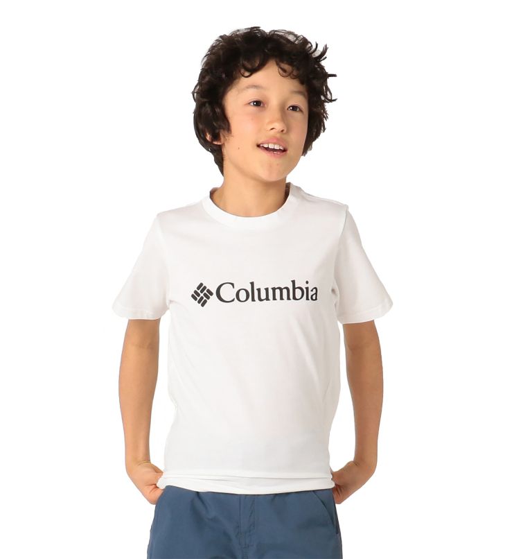 Yellow Kids' Columbia CSC Basic Logo Shirts | BALRDM-037 - Columbia Outlet Online