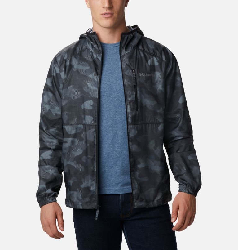 White Men's Columbia Flash Forward Windbreaker | PNZEUT-741 - Columbia Outlet Online