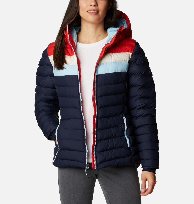Blue Orange Women's Columbia Tillamook Trail Insulated Jacket | SAQZTD-136 - Columbia Outlet Online
