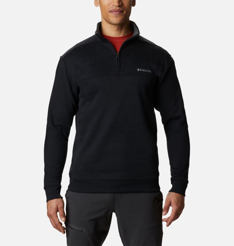 Blue Men's Columbia Hart Mountain II Hoodies | GBLRWK-456 - Columbia Outlet Online