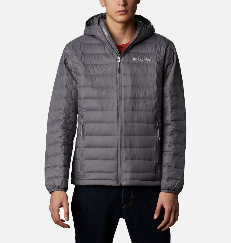 Black Men's Columbia Voodoo Falls 590 Puffer Jacket | BVNZSE-469 - Columbia Outlet Online