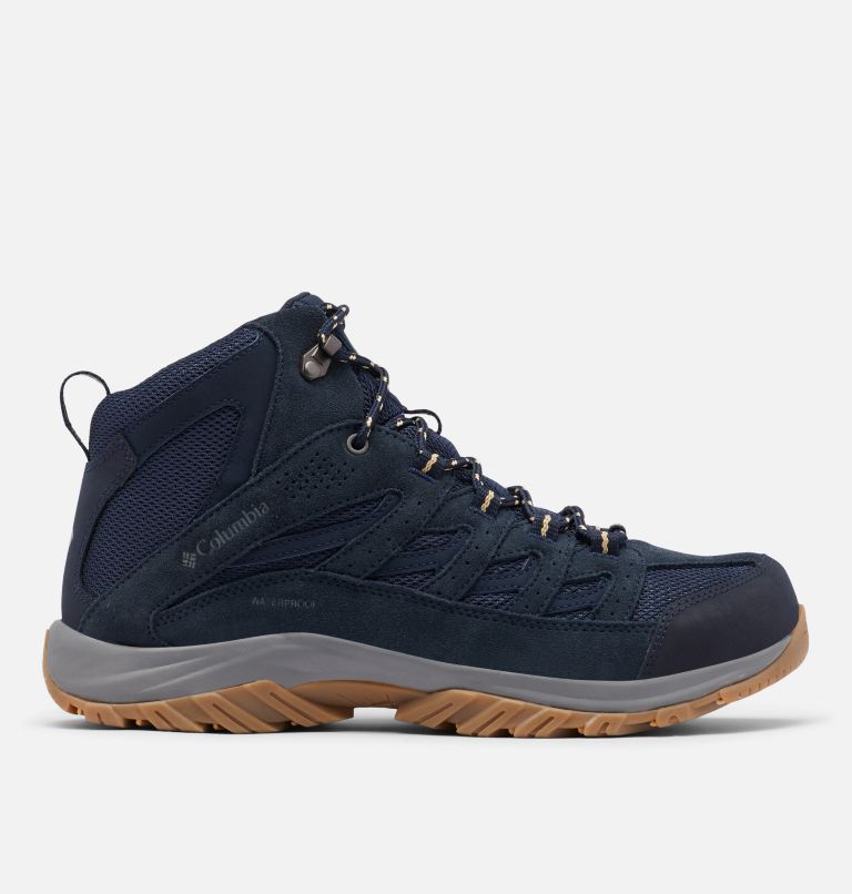 Brown Men's Columbia Crestwood Mid Waterproof Boots | BQESWN-316 - Columbia Outlet Online