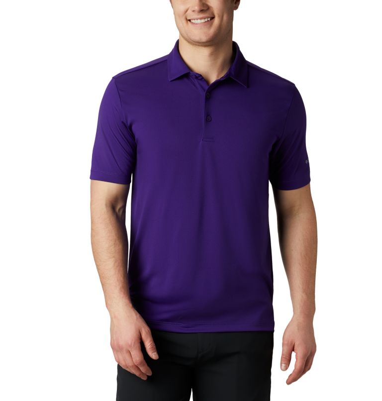 Azul Men's Columbia Omni-Wick Polo | UYHJCX-280 - Columbia Outlet Online