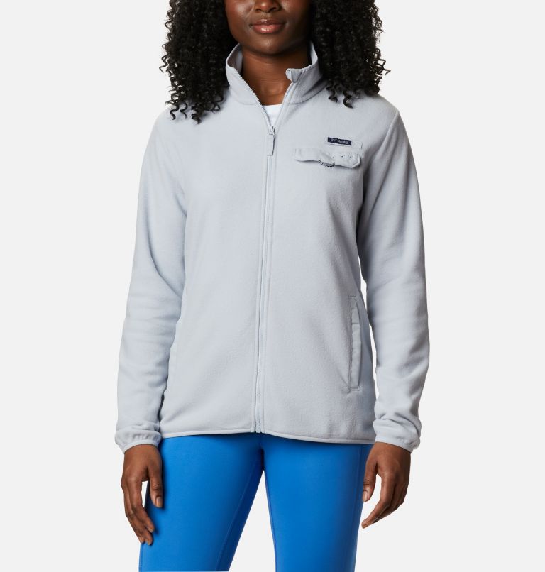 Grey Women's Columbia PFG Harborside Hoodies | OFABQX-987 - Columbia Outlet Online