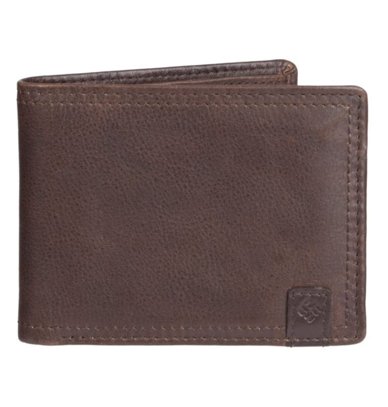 Brown Men's Columbia RFID Wallets | SRBFDG-709 - Columbia Outlet Online