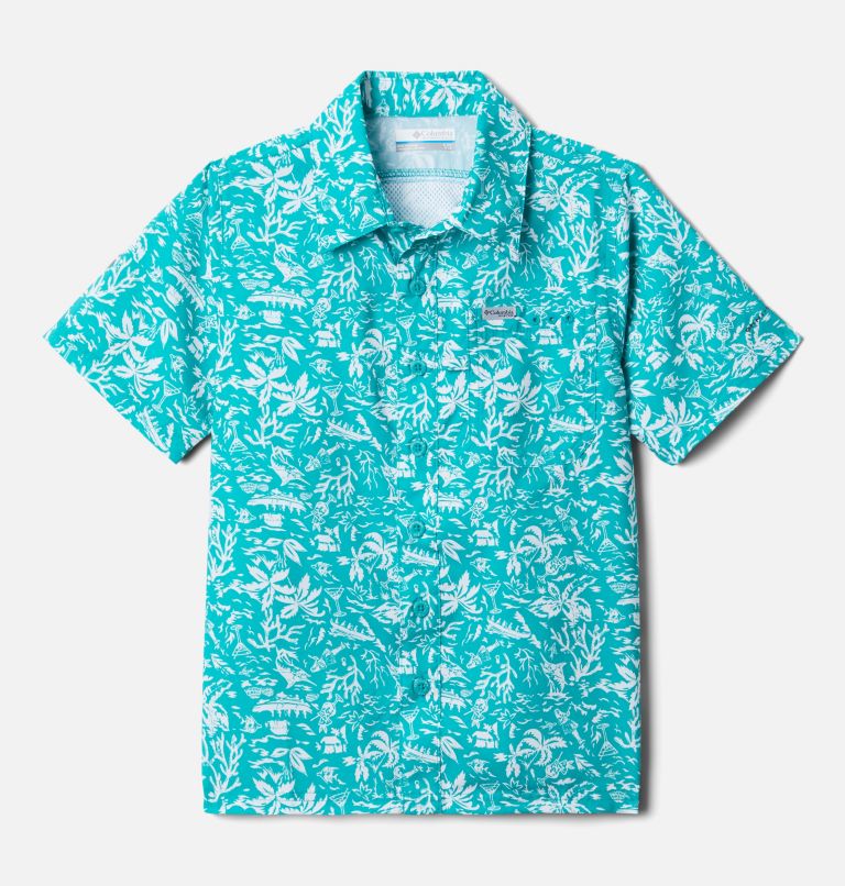 Red Kids' Columbia PFG Slack Tide Shirts | MSFRZT-043 - Columbia Outlet Online