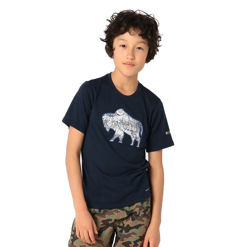 Red Kids' Columbia Ranco Lake T-Shirt | MNRSZB-619 - Columbia Outlet Online