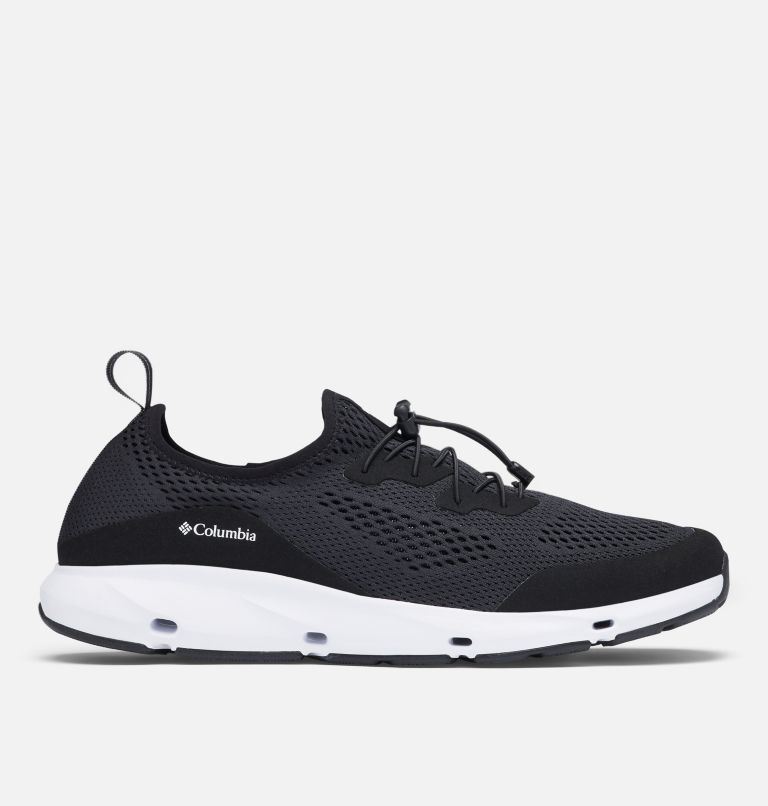 Black White Men's Columbia Vent Sneakers | TSNOYE-805 - Columbia Outlet Online