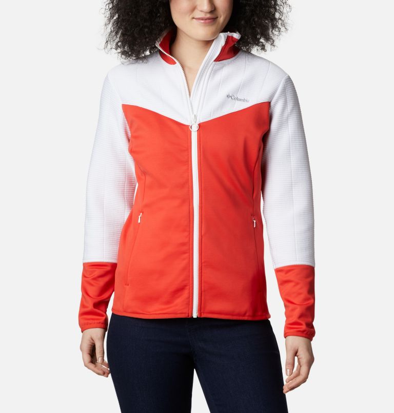 Blue Women's Columbia Roffe Ridge Fleece Jacket | TPLQXV-971 - Columbia Outlet Online