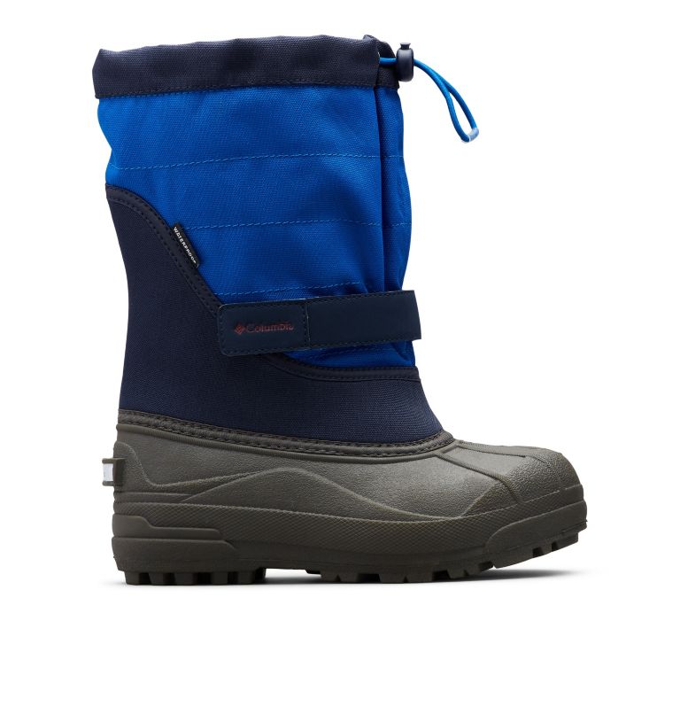 Navy Kids' Columbia Powderbug Plus II Snow Boots | IKSBQG-028 - Columbia Outlet Online