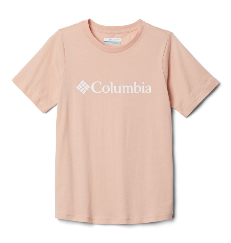 Yellow Kids' Columbia CSC Basic Logo Shirts | BALRDM-037 - Columbia Outlet Online