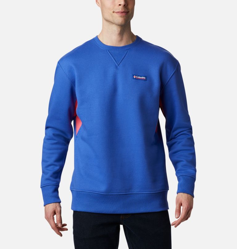 Blue Men's Columbia Bugasweat Hoodies | JMTUOV-837 - Columbia Outlet Online